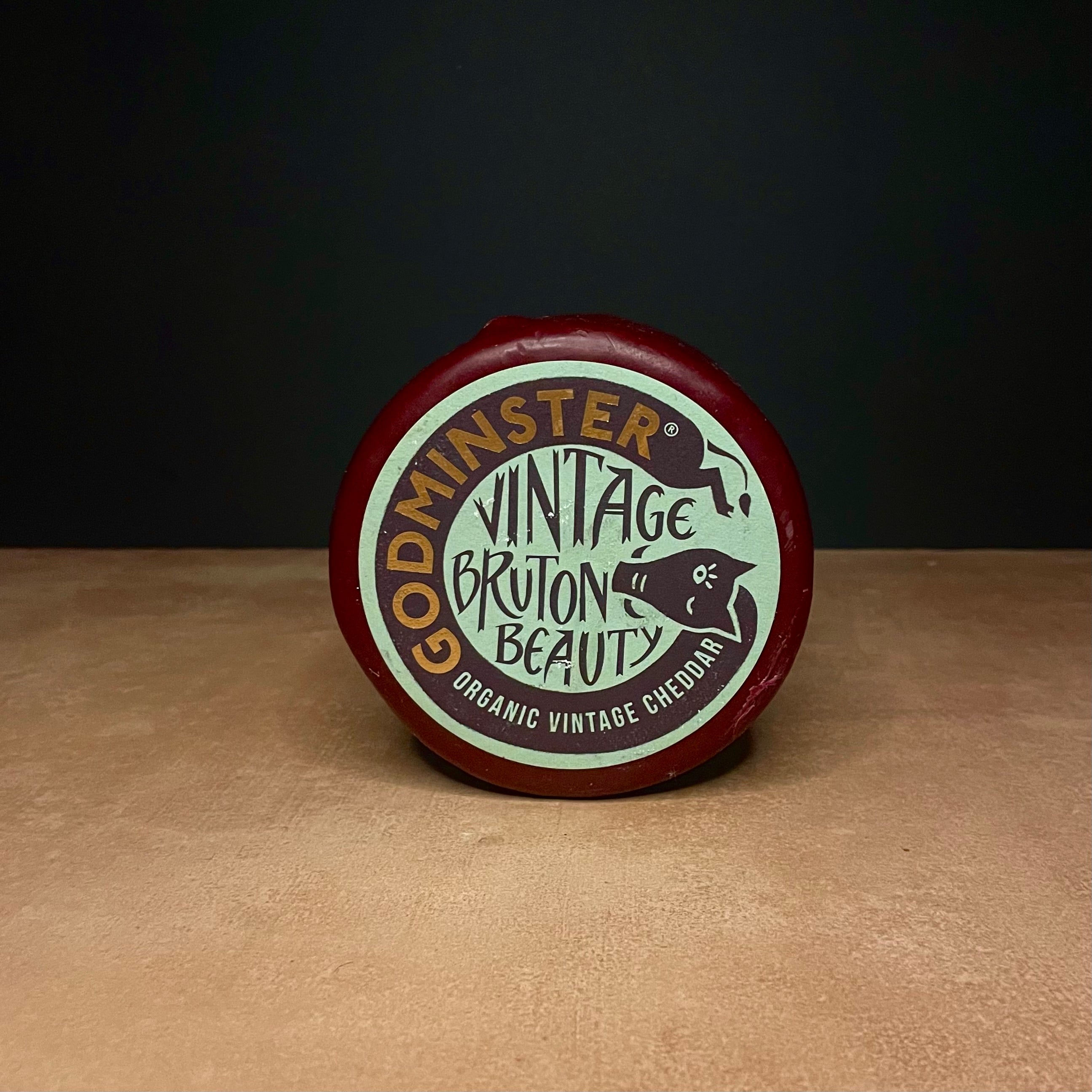 Godminster Vintage Organic Cheddar.400g Olives&Oils(O&O)